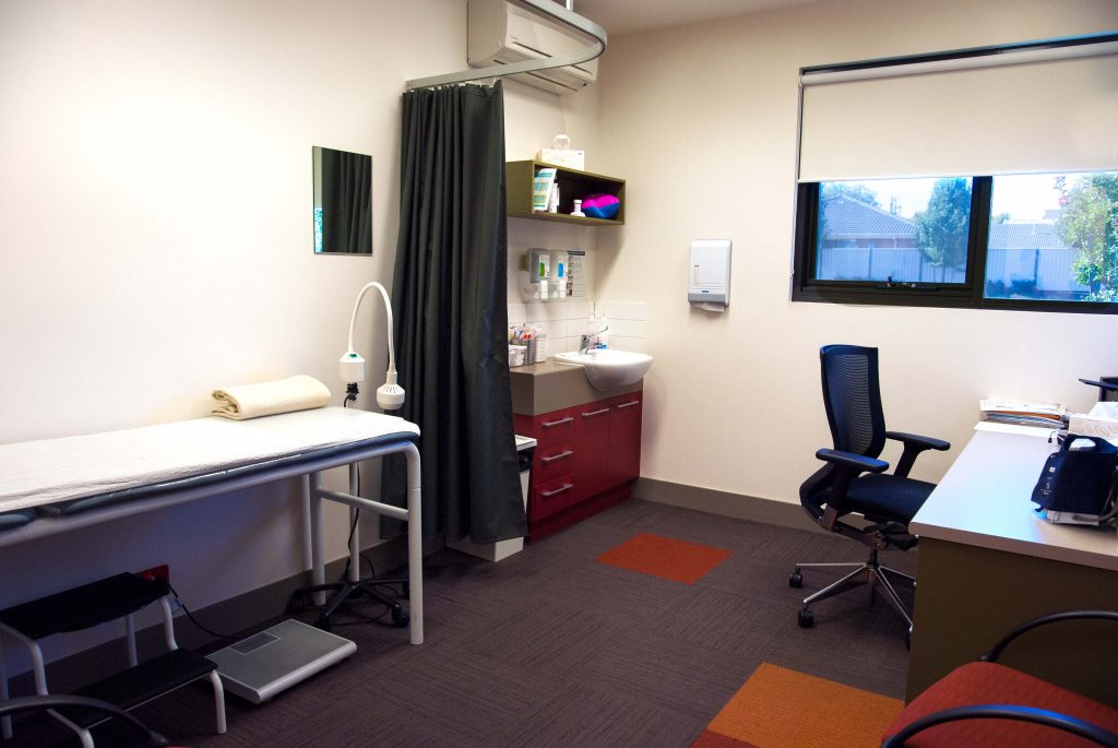 Consultation room at Central Clinic Warragul