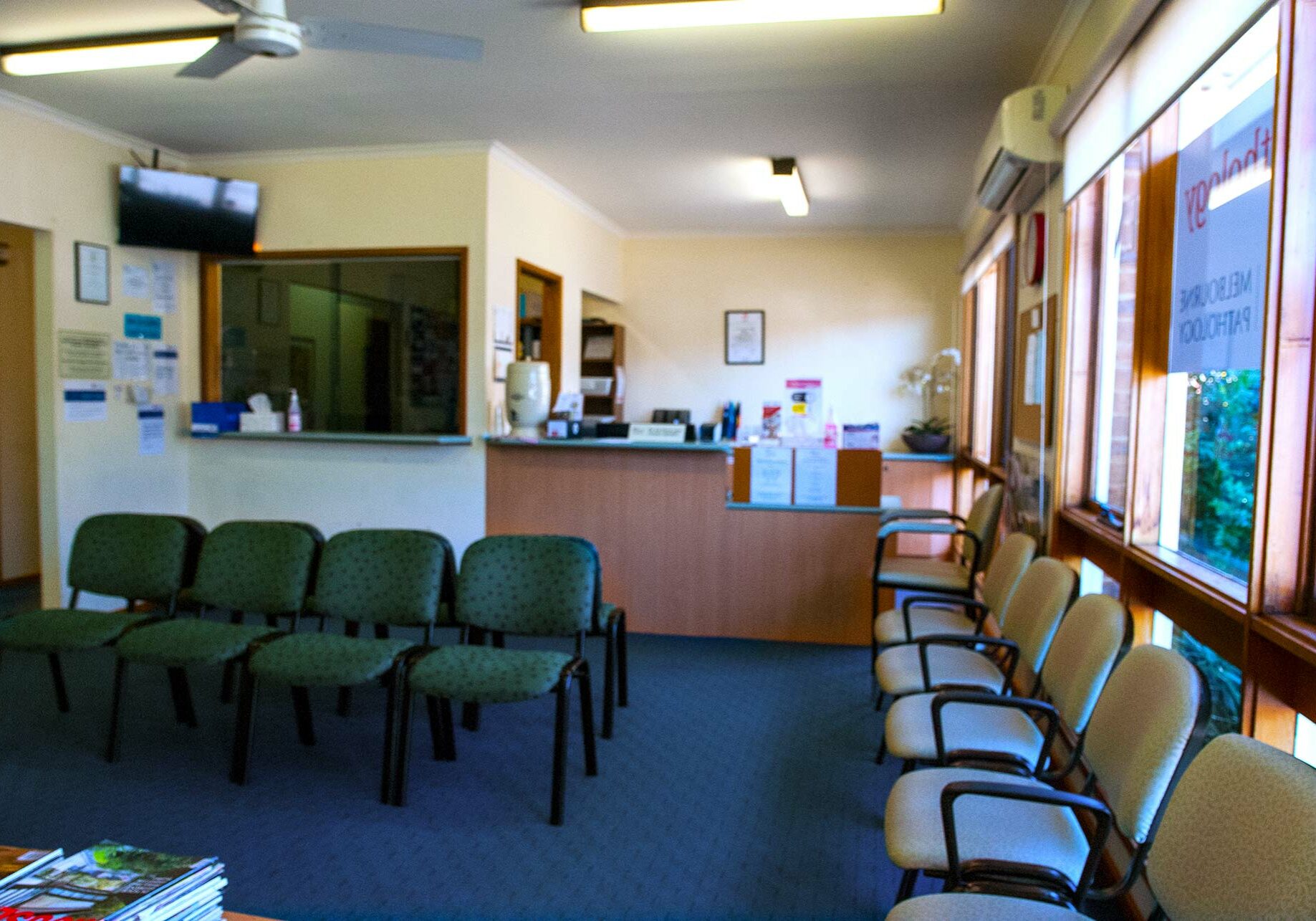 Waiting Room at Central Clinic Drouin